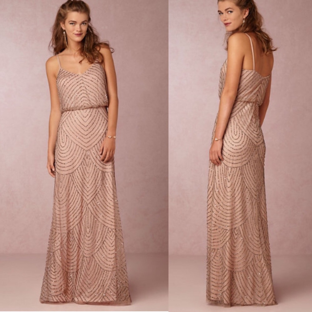 BHLDN Obreanna Dress by Adrianna Papell NWT